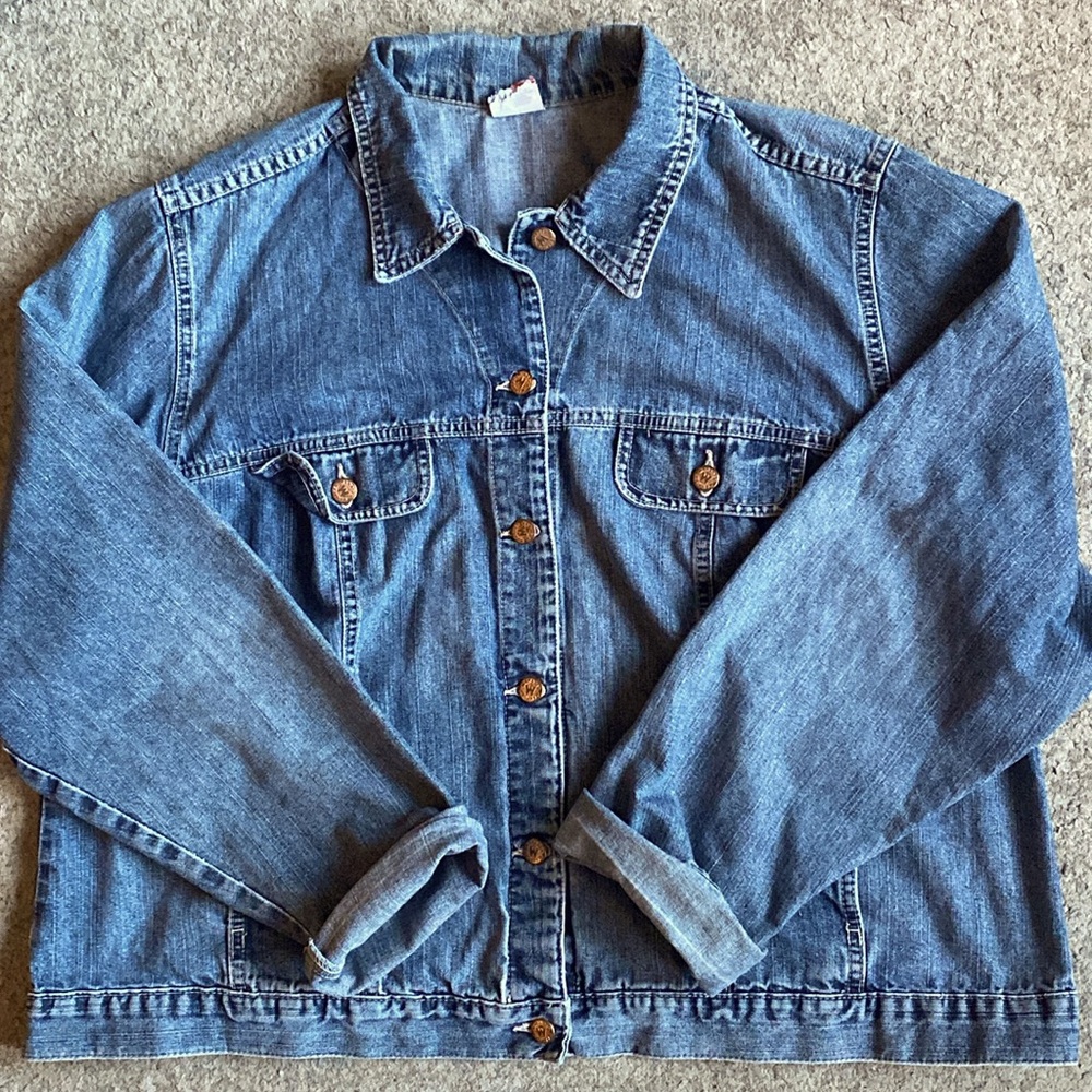 Vintage Manager Jeans Oversized Denim Jacket, 1990s